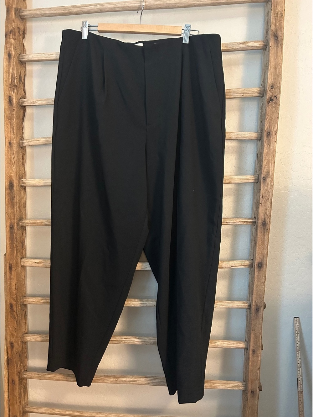 A New Day black pull-on ankle pants